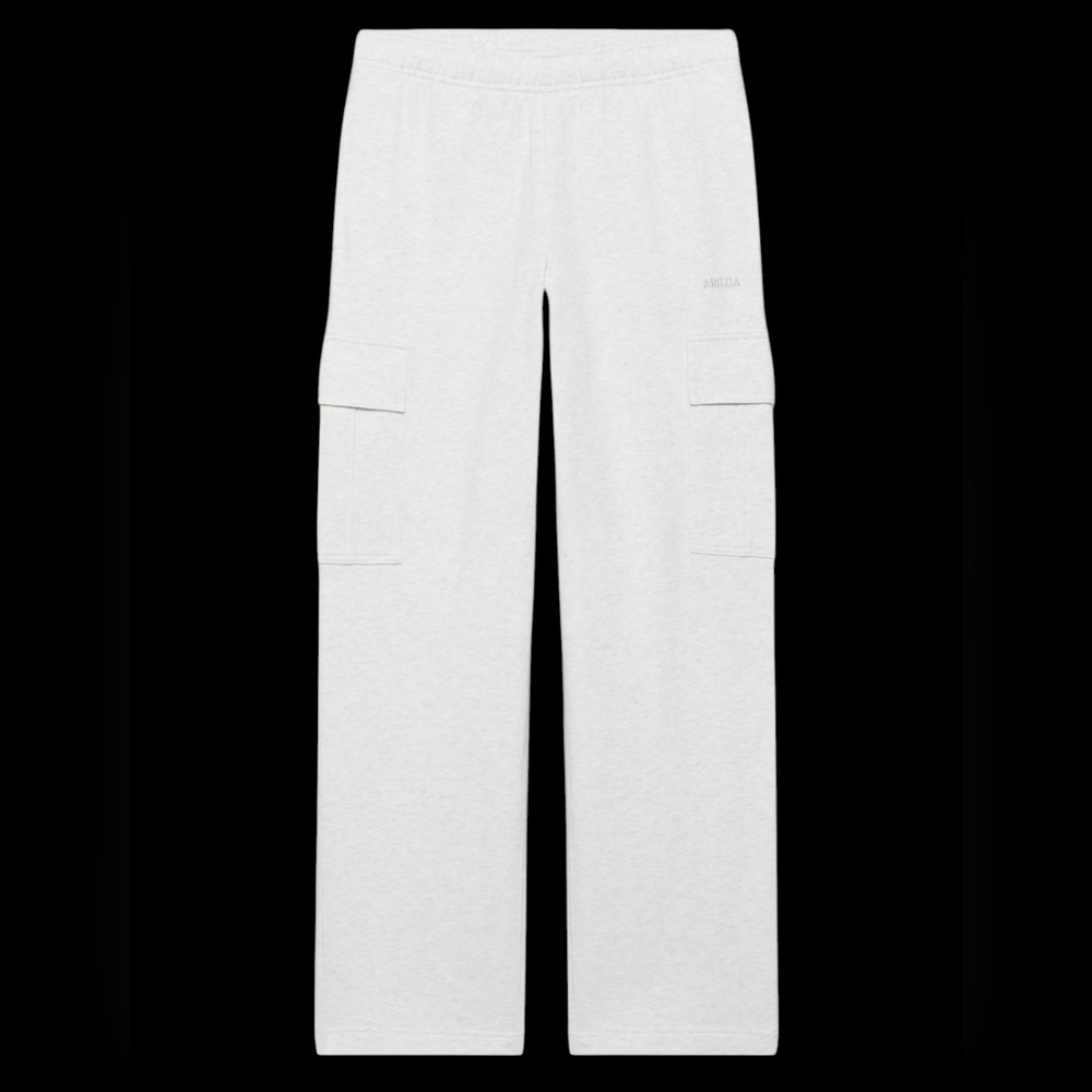 Aritzia Wide Leg Pants in White - Picture 7 of 16